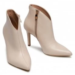 R.Polański Bottes Et Autres Bottines R.POLAŃSKI - 1184 Beż Lico Beige -R.Polański Soldes Magasin 0000207974876 06 rz