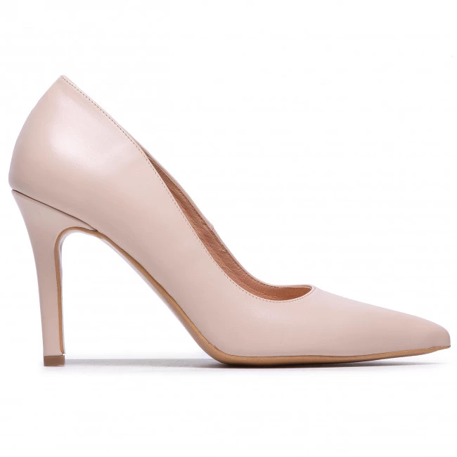 R.Polański Chaussures Basses Talons Aiguilles R.POLAŃSKI - 1042 Beż Lico Beige 2 R.Polański Chaussures Basses Talons Aiguilles R.POLAŃSKI - 1042 Beż Lico Beige – Image 2