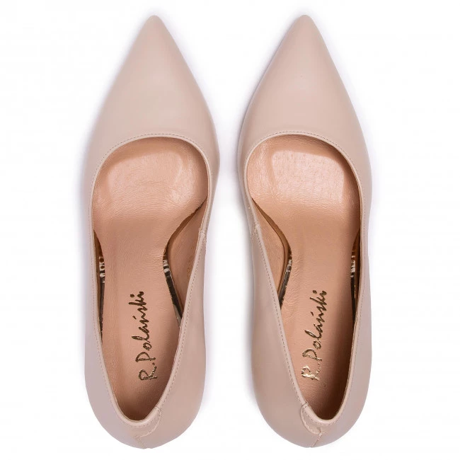 R.Polański Chaussures Basses Talons Aiguilles R.POLAŃSKI - 1042 Beż Lico Beige 6 R.Polański Chaussures Basses Talons Aiguilles R.POLAŃSKI - 1042 Beż Lico Beige – Image 6