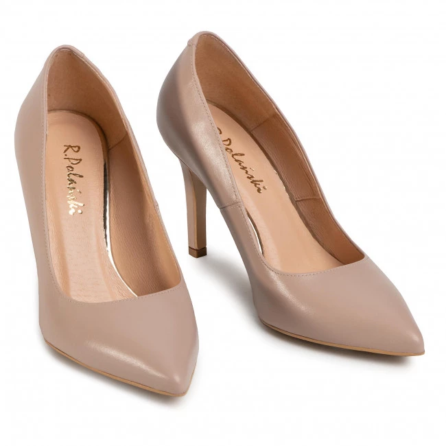 R.Polański Chaussures Basses Talons Aiguilles R.POLAŃSKI - 1042 Różowy Lico Rose 5 R.Polański Chaussures Basses Talons Aiguilles R.POLAŃSKI - 1042 Różowy Lico Rose – Image 5