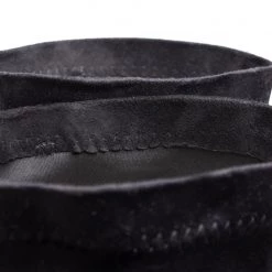 R.Polański Bottes Et Autres Cuissardes R.POLAŃSKI - 1217 Czarny Zamsz Noir -R.Polański Soldes Magasin 0000208063388 06 kt