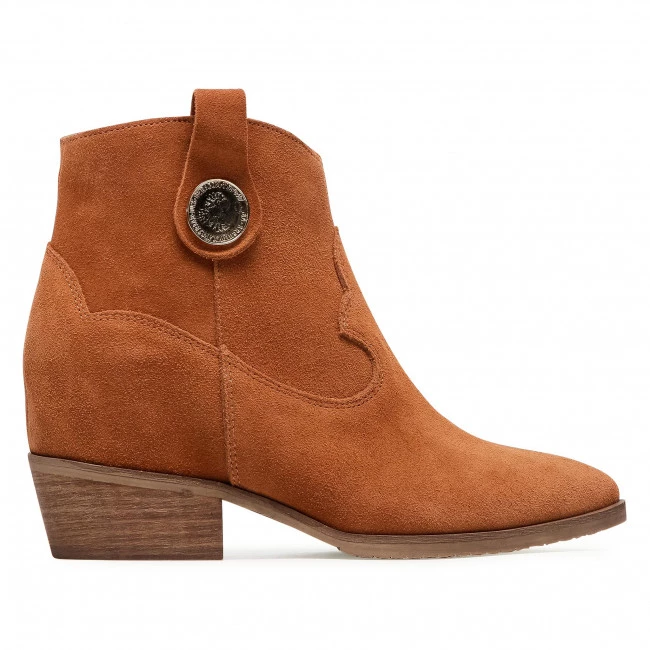 R.Polański Bottes Et Autres Bottines R.POLAŃSKI - 1214 Rudy Zamsz Marron 2 R.Polański Bottes Et Autres Bottines R.POLAŃSKI - 1214 Rudy Zamsz Marron – Image 2