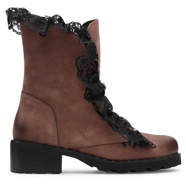 R.Polański Bottes Et Autres Bottines R.POLAŃSKI - 0890 Brąz Nubuk Marron 2 R.Polański Bottes Et Autres Bottines R.POLAŃSKI - 0890 Brąz Nubuk Marron – Image 2