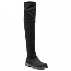 R.Polański Bottes Et Autres Cuissardes R.POLAŃSKI - 1230 Czarny Zamsz Noir