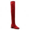 R.Polański Bottes Et Autres Cuissardes R.POLAŃSKI - 1185 Czerwony Zamsz Rouge