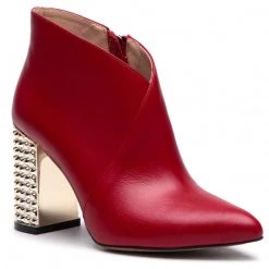 R.Polański Bottes Et Autres Bottines R.POLAŃSKI - 0975 Czerwony Lico 1 Rouge