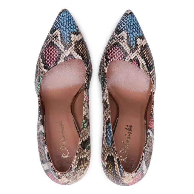 R.Polański Chaussures Basses Talons Aiguilles R.POLAŃSKI - 0808 Multicolor Snake Marron, Multicolore 6 R.Polański Chaussures Basses Talons Aiguilles R.POLAŃSKI - 0808 Multicolor Snake Marron, Multicolore – Image 6