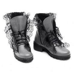 R.Polański Bottes Et Autres Bottines R.POLAŃSKI - 0890/K Szary Lico Gris -R.Polański Soldes Magasin 0000208209342 05 rz