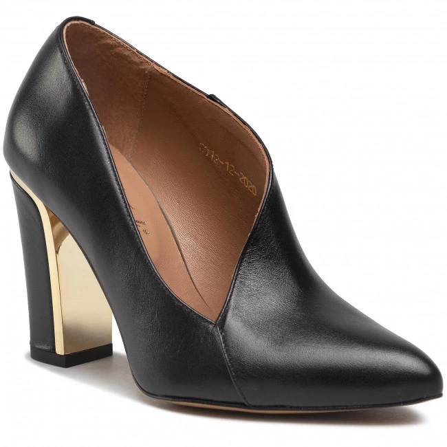 R.Polański Chaussures Basses R.POLAŃSKI - 1232 Czarny Lico Noir 1 R.Polański Chaussures Basses R.POLAŃSKI - 1232 Czarny Lico Noir