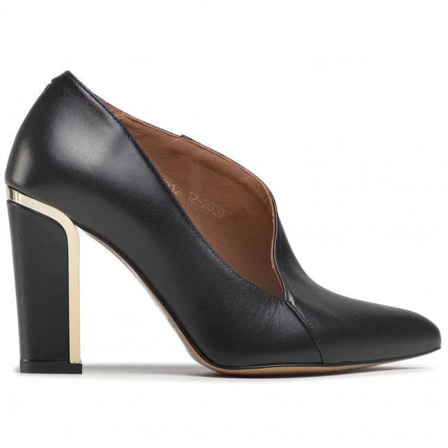 R.Polański Chaussures Basses R.POLAŃSKI - 1232 Czarny Lico Noir 2 R.Polański Chaussures Basses R.POLAŃSKI - 1232 Czarny Lico Noir – Image 2