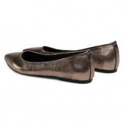 R.Polański Chaussures Basses Ballerines R.POLAŃSKI - 0727 Ciemne Złoto Or -R.Polański Soldes Magasin 0000208259828 02 rz