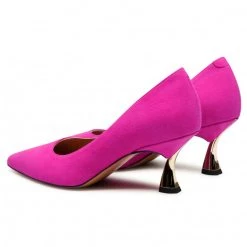 R.Polański Chaussures Basses R.POLAŃSKI - 1210 Fuksja Zamsz Rose -R.Polański Soldes Magasin 0000208369367 02 rz