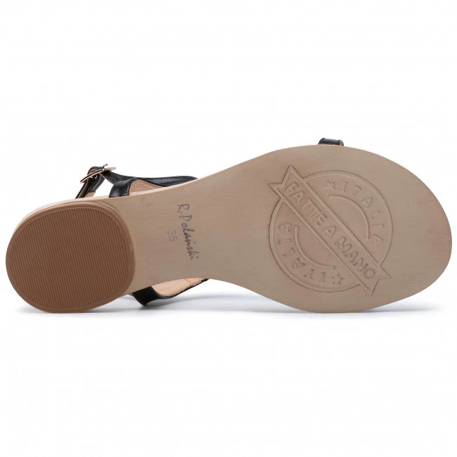 R.Polański Mules Et Sandales Sandales R.POLAŃSKI - 0826 Czarny Lico Noir 4 R.Polański Mules Et Sandales Sandales R.POLAŃSKI - 0826 Czarny Lico Noir – Image 4