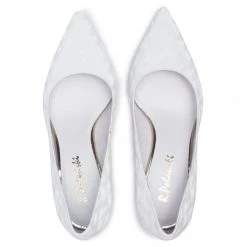 R.Polański Chaussures Basses R.POLAŃSKI - 1210 Biała Viva Blanc -R.Polański Soldes Magasin 0000208434423 04 pa