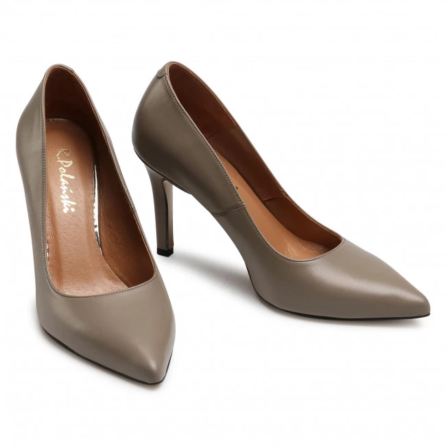 R.Polański Chaussures Basses Talons Aiguilles R.POLAŃSKI - 1042 Cappucino Lico 34 Marron 5 R.Polański Chaussures Basses Talons Aiguilles R.POLAŃSKI - 1042 Cappucino Lico 34 Marron – Image 5