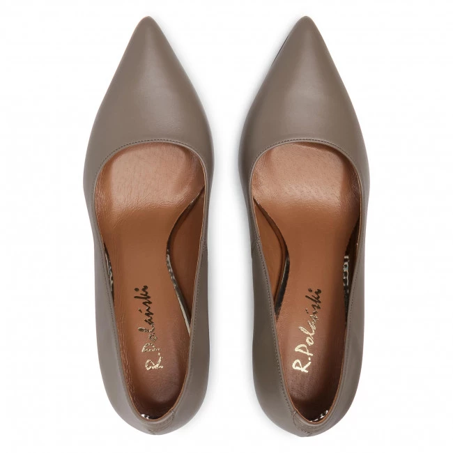 R.Polański Chaussures Basses Talons Aiguilles R.POLAŃSKI - 1042 Cappucino Lico 34 Marron 6 R.Polański Chaussures Basses Talons Aiguilles R.POLAŃSKI - 1042 Cappucino Lico 34 Marron – Image 6