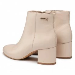 R.Polański Bottes Et Autres Bottines R.POLAŃSKI - 0882 Beż Lico Beige -R.Polański Soldes Magasin 0000208463751 02 rz