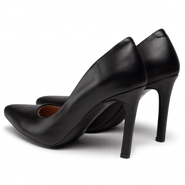 R.Polański Chaussures Basses Talons Aiguilles R.POLAŃSKI - 1237 Czarny Lico Noir 3 R.Polański Chaussures Basses Talons Aiguilles R.POLAŃSKI - 1237 Czarny Lico Noir – Image 3