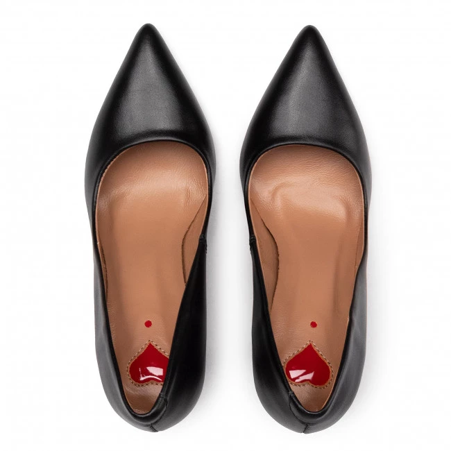 R.Polański Chaussures Basses Talons Aiguilles R.POLAŃSKI - 1237 Czarny Lico Noir 6 R.Polański Chaussures Basses Talons Aiguilles R.POLAŃSKI - 1237 Czarny Lico Noir – Image 6