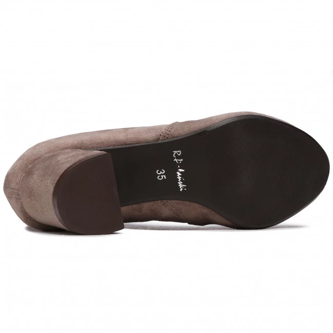 R.Polański Bottes Et Autres Bottes R.POLAŃSKI - 0802/K Cappicono Zamsz Gris 4 R.Polański Bottes Et Autres Bottes R.POLAŃSKI - 0802/K Cappicono Zamsz Gris – Image 4