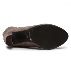 R.Polański Bottes Et Autres Bottes R.POLAŃSKI - 0761/K Cappucino Zamsz Gris -R.Polański Soldes Magasin 0000208496445 06 rz