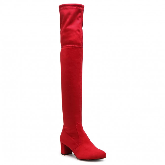 R.Polański Bottes Et Autres Cuissardes R.POLAŃSKI - 0802 Czerwony Zamsz Rouge 1 R.Polański Bottes Et Autres Cuissardes R.POLAŃSKI - 0802 Czerwony Zamsz Rouge