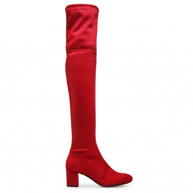 R.Polański Bottes Et Autres Cuissardes R.POLAŃSKI - 0802 Czerwony Zamsz Rouge 2 R.Polański Bottes Et Autres Cuissardes R.POLAŃSKI - 0802 Czerwony Zamsz Rouge – Image 2