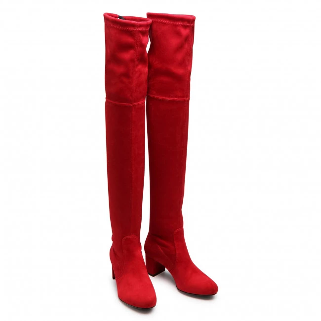 R.Polański Bottes Et Autres Cuissardes R.POLAŃSKI - 0802 Czerwony Zamsz Rouge 5 R.Polański Bottes Et Autres Cuissardes R.POLAŃSKI - 0802 Czerwony Zamsz Rouge – Image 5
