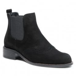 R.Polański Bottes Et Autres Bottines Chelsea R.POLAŃSKI - 0952 Czarny Zamsz Noir