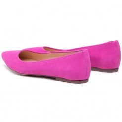 R.Polański Chaussures Basses Ballerines R.POLAŃSKI - 727 Magnolia Zamsz Rose -R.Polański Soldes Magasin 0000208558334 02 wj