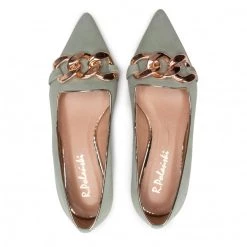 R.Polański Chaussures Basses R.POLAŃSKI - 1265 Mięta Zamsz Vert 11 R.Polański Chaussures Basses R.POLAŃSKI - 1265 Mięta Zamsz Vert -R.Polański Soldes Magasin 0000208597166 06 bs kopia