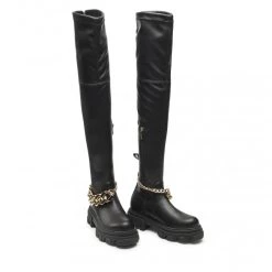 Bottes Et Autres Cuissardes R.Polański - 1264 Noir Noir -R.Polański Soldes Magasin 0000208619691 05 rz 1