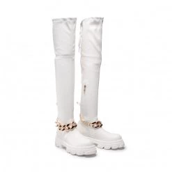 Bottes Et Autres Cuissardes R.Polański - 1264 Blanc Blanc -R.Polański Soldes Magasin 0000208619851 03 sw