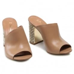 R.Polański Mules Et Sandales Mules / Sandales De Bain R.POLAŃSKI - 936 Camel Lico Marron -R.Polański Soldes Magasin 0000208667296 06 rz