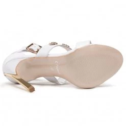 R.Polański Mules Et Sandales Sandales R.POLAŃSKI - 1287 Biały Lico Blanc -R.Polański Soldes Magasin 0000208694445 07 mg