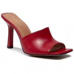 R.Polański Mules Et Sandales Mules / Sandales De Bain R.POLAŃSKI - 1268 Czerwony Lico Rouge