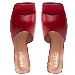 R.Polański Mules Et Sandales Mules / Sandales De Bain R.POLAŃSKI - 1268 Czerwony Lico Rouge -R.Polański Soldes Magasin 0000208694810 06 ki