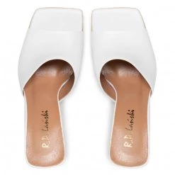 R.Polański Mules Et Sandales Mules / Sandales De Bain R.POLAŃSKI - 1268 Biały Lico Blanc -R.Polański Soldes Magasin 0000208695008 04 mt