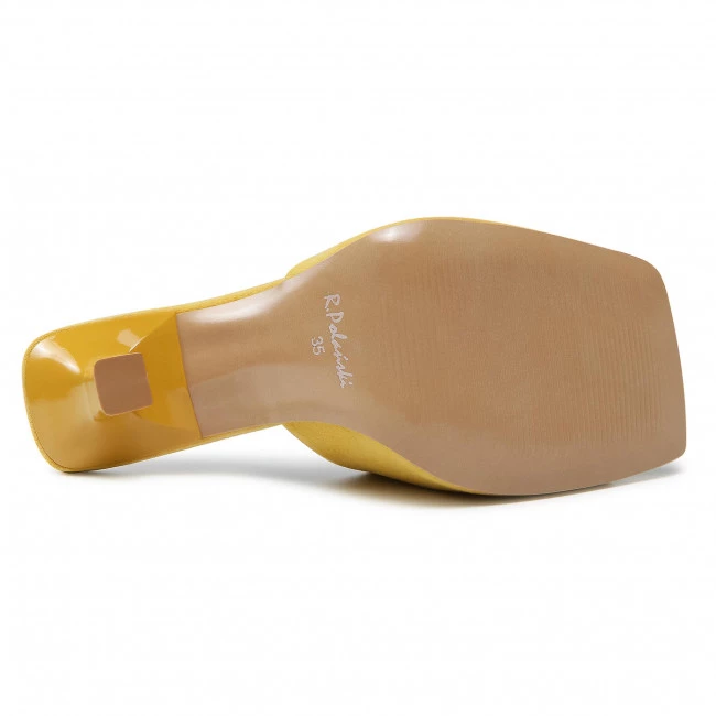 R.Polański Mules Et Sandales Mules / Sandales De Bain R.POLAŃSKI - 1268 Zółty Zamsz Jaune 4 R.Polański Mules Et Sandales Mules / Sandales De Bain R.POLAŃSKI - 1268 Zółty Zamsz Jaune – Image 4