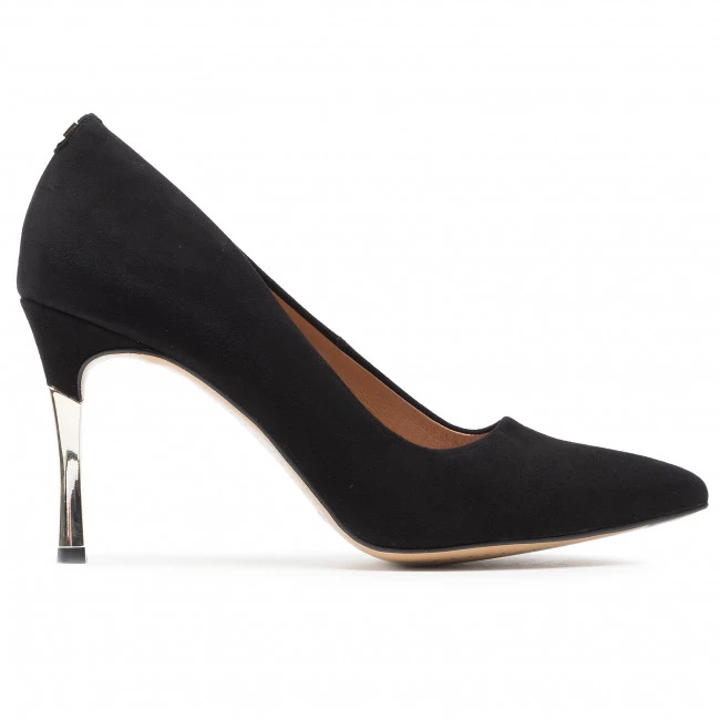 R.Polański Chaussures Basses Talons Aiguilles R.POLAŃSKI - 982 Czarmy Zamsz 1 Noir 2 R.Polański Chaussures Basses Talons Aiguilles R.POLAŃSKI - 982 Czarmy Zamsz 1 Noir – Image 2