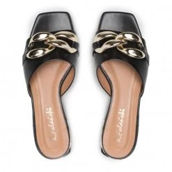 R.Polański Mules Et Sandales Mules / Sandales De Bain R.POLAŃSKI - 1271 Czarny Lico Noir -R.Polański Soldes Magasin 0000208696784 06 mg