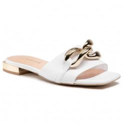 R.Polański Mules Et Sandales Mules / Sandales De Bain R.POLAŃSKI - 1271 Biały Lico Blanc