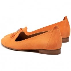 R.Polański Chaussures Basses R.POLAŃSKI - 1092 Pomarańczowy Zamsz Orange -R.Polański Soldes Magasin 0000208815673 02 pl