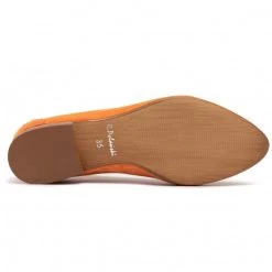 R.Polański Chaussures Basses R.POLAŃSKI - 1092 Pomarańczowy Zamsz Orange -R.Polański Soldes Magasin 0000208815673 05 pl