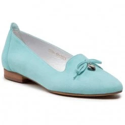 R.Polański Chaussures Basses R.POLAŃSKI - 1092 Błękitny Zamsz Bleu