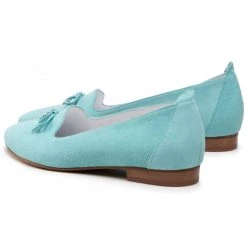 R.Polański Chaussures Basses R.POLAŃSKI - 1092 Błękitny Zamsz Bleu -R.Polański Soldes Magasin 0000208816793 02 sw