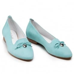 R.Polański Chaussures Basses R.POLAŃSKI - 1092 Błękitny Zamsz Bleu -R.Polański Soldes Magasin 0000208816793 07 sw