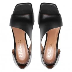 R.Polański Mules Et Sandales Sandales R.POLAŃSKI - 1286 Czarny Lico Noir -R.Polański Soldes Magasin 0000208848404 03 rz