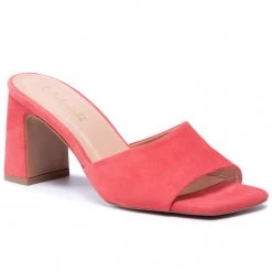 R.Polański Mules Et Sandales Mules / Sandales De Bain R.POLAŃSKI - 1274/A Koral Zamsz Rose