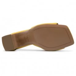 R.Polański Mules Et Sandales Mules / Sandales De Bain R.POLAŃSKI - 1274/A Żółty Zamsz Jaune -R.Polański Soldes Magasin 0000208848886 04 ks 1